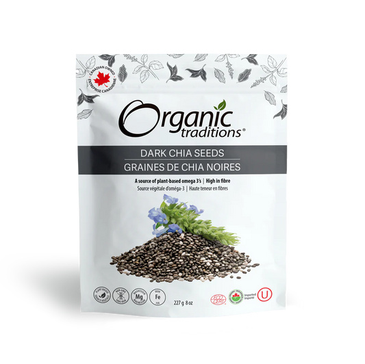 Organic Dark Chia Seeds / 有机 奇亚籽 - crescentpharmacy.ca