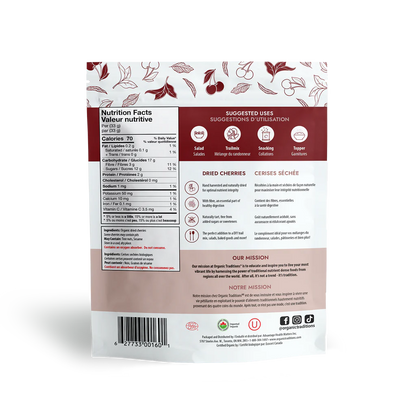Organic Dried Cherries / 有机 樱桃干 - crescentpharmacy.ca