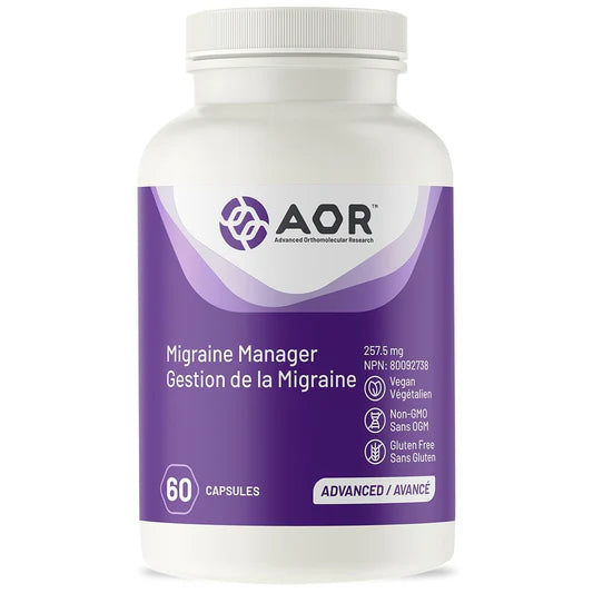 Migraine Manager / 偏头痛调理补充剂 - crescentpharmacy.ca