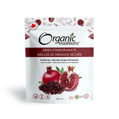 Organic Dried Pomegranates / 有机 石榴干 - crescentpharmacy.ca