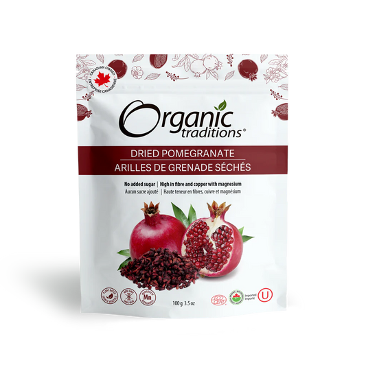 Organic Dried Pomegranates / 有机 石榴干 - crescentpharmacy.ca