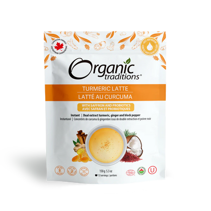 Organic Turmeric Latte with Probiotics / 有机 姜黄拿铁 配益生菌 - crescentpharmacy.ca