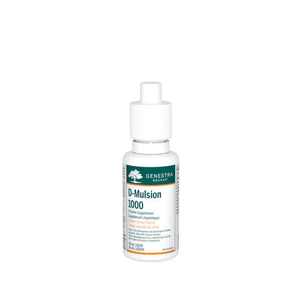 D-Mulsion 1000 (Natural Lemon Flavour) /维生素 D-乳液 1000（天然柠檬味） - crescentpharmacy.ca