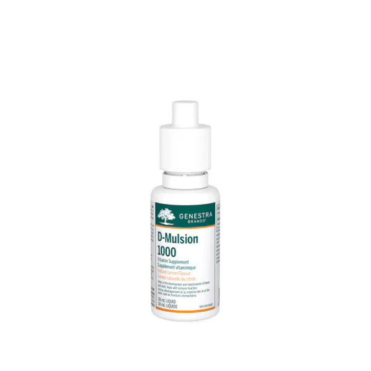 D-Mulsion 1000 (Natural Lemon Flavour) /维生素 D-乳液 1000（天然柠檬味） - crescentpharmacy.ca