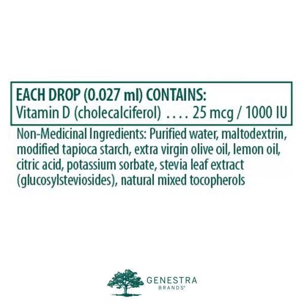 D-Mulsion 1000 (Natural Lemon Flavour) /维生素 D-乳液 1000（天然柠檬味） - crescentpharmacy.ca