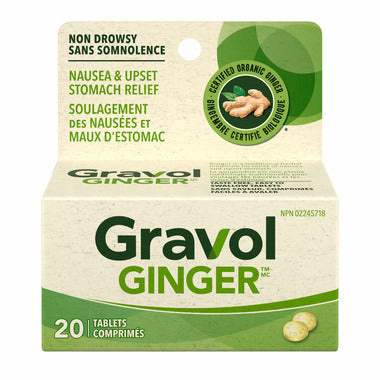 Natural Source Ginger Tablets / 天然生姜片 - crescentpharmacy.ca