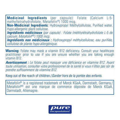 Folate 1000 / 叶酸 1000 - crescentpharmacy.ca