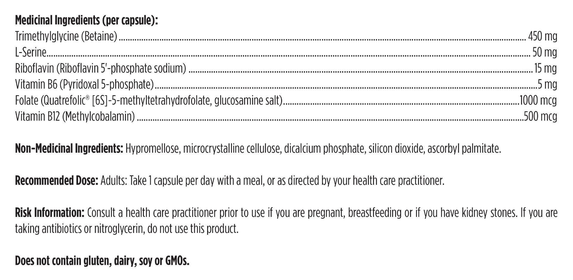 Homocysteine Supreme™ / 至尊 同型半胱氨酸™ - crescentpharmacy.ca