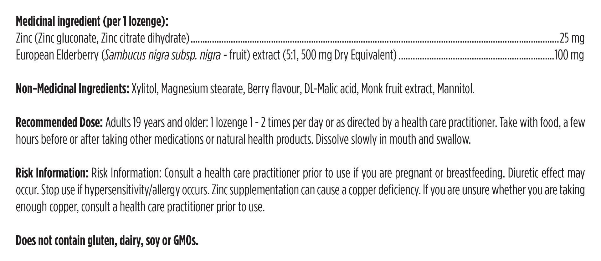 Immuno-Zn™ Lozenge / 免疫-锌™ 含片 - crescentpharmacy.ca