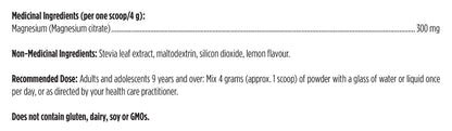 MagCitrate Powder / 柠檬酸镁粉 - crescentpharmacy.ca